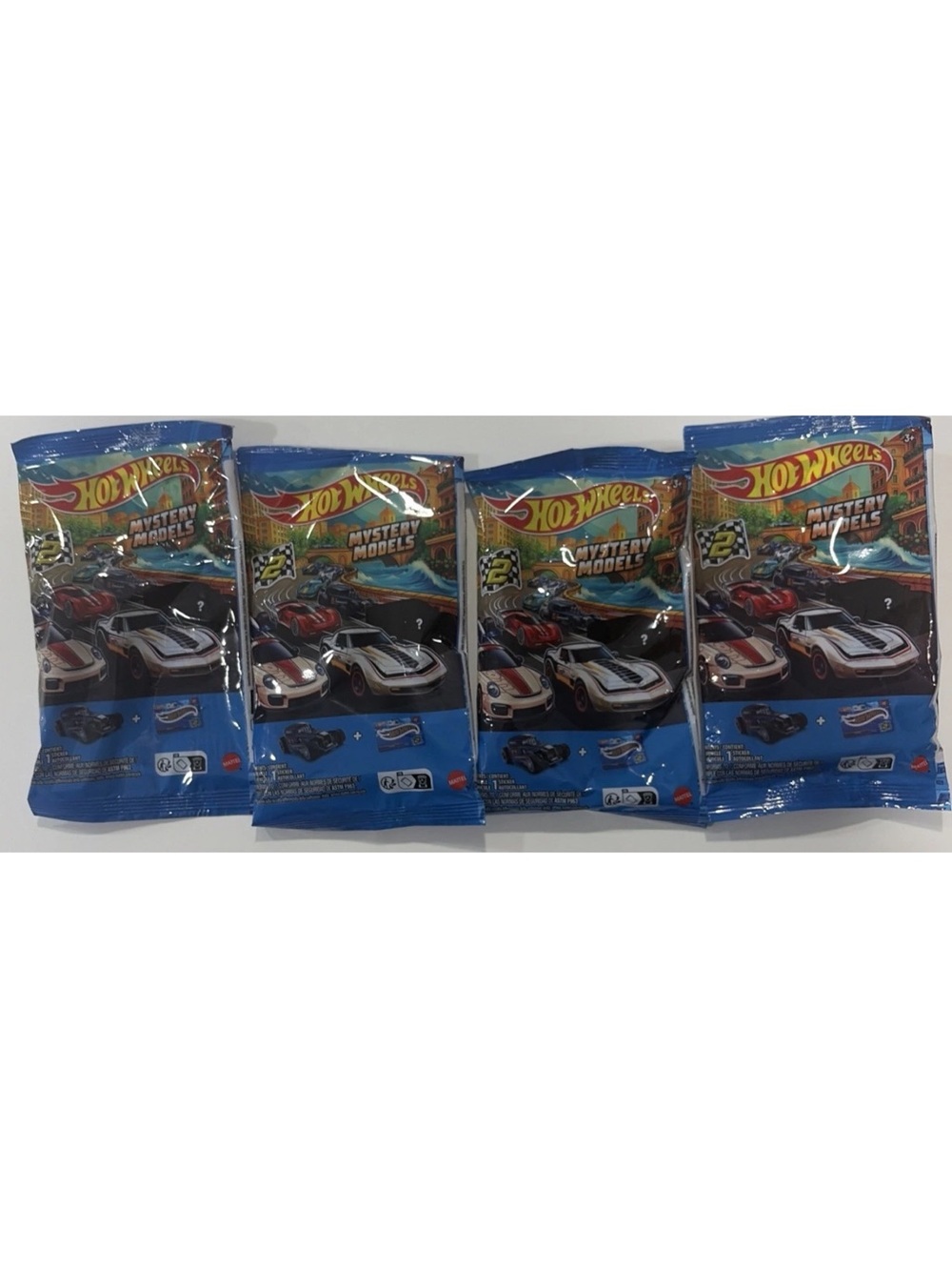 2026 Hotwheels Mystery Models Series 2 Lot Of 4 SEALED